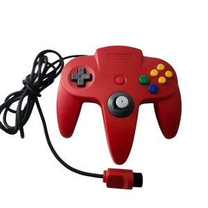 Nintendo N64 Authentic Game Controller | Red